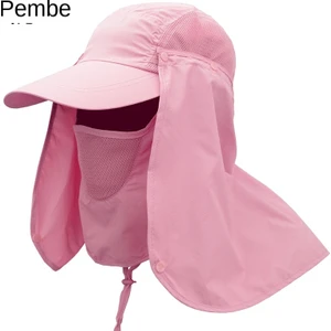 88 Shop Güneş Koruyucu Balıkçı Şapkası - Pembe (Yurt Dışından)