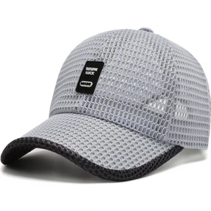 88 Shop Unisex Nefes Alabilir Ayarlanabilir Şapka - Açık Gri (Yurt Dışından)
