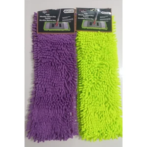 RYS Life 2 Adet Nemli ve Kuru Makarna Mop Ucu Mikrofiber Paspas Yedeği 40 cm