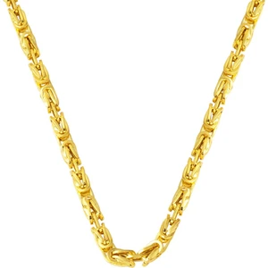 14 Ayar Altın 3 Mm. Kral Zincir 60 cm