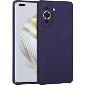 Case 4U Huawei Nova 10 Pro Kılıf Klasik Mat Renkli Yumuşak Premier Silikon Lacivert
