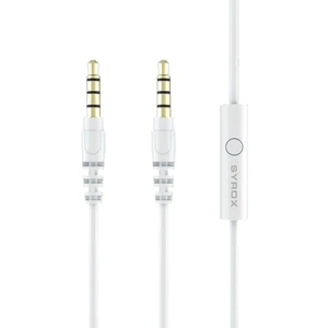 C118 Audio Aux Mikrofonlu Ses Aktarım Kablosu 3.5mm 1.5mt