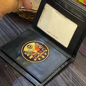 Kuyumcudan Osmanlı Arması Rozetli Cüzdan