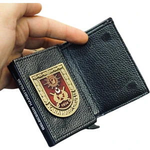 Kuyumcudan Kho Kara Harp Okulu Rozetli Cüzdan