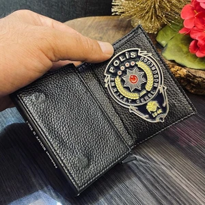 Kuyumcudan Polis Rozetli Mekanizmalı Kartlık