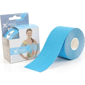 x Pool,mavi Renk Kinezyo Tape Gold 5x5 cm Ağrı,sporcu Bandı