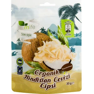 M Life Organik Hindistan Cevizi Cipsi 30G