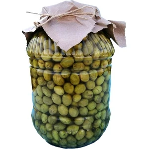 Ay Akdeniz Taş Kırma Yeşil Zeytin 3 kg