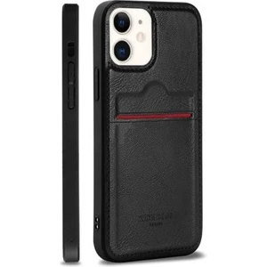 Desıngshop Iphone 11 Kartlıklı Deri Kılıf Siyah