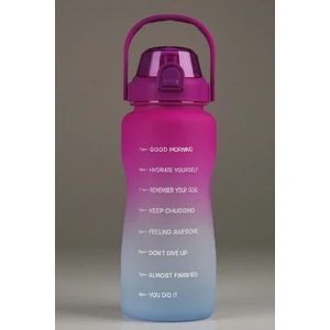 Bottle Work 2.000 ml Motivasyonel Su Matarası Su Şişesi Suluk