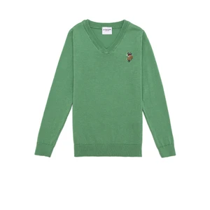 U.S. Polo Assn. Erkek Çocuk Mint Triko Kazak 50255777-VR090