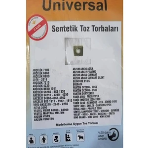 Abnturk Özel Üretim 5 Adet Fantom DC2800 Süpürge Toz Torbası Toz Salımı Sıfır Düzeyinde 3 Kat Elyaf