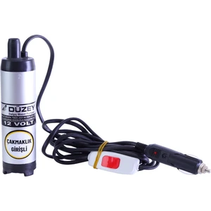 12 Volt Çakmaklı Küçük Dalgıç Mazot-Zeytinyağ Aktarma(Sıvı Transfer) Pompası
