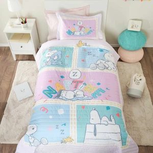 By Karaca Home Nap Time Lila Tek Kişilik Yatak Örtüsü