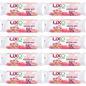 Lixo Çöp Torbası Küçük Boy 40*50 Cm 30 lu Rulo 10 Paket = 300 Adet