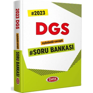 Data Yayınları DGS Soru Bankası 2023