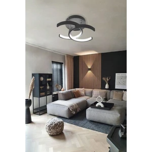 Eray Aydınlatma 9636 Plofonyer Siyah LED Avize