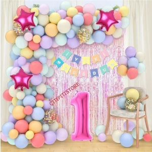 Çıtı Pıtı Store Makaron Lüks Balon Seti