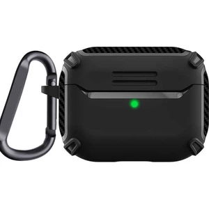 Airpods Pro 2 ile Uyumlu Kulaklık Kılıf Fundamental Sert Koruyucu Kılıf Siyah