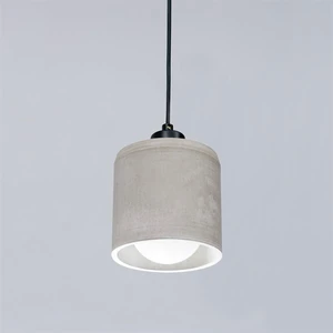 Womo Design Gri Silindir Beton Tavan Aydınlatması
