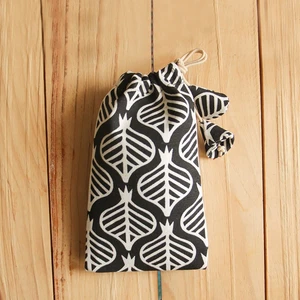 -Gözlük Kılıfı- Siyah - Çevre Dostu - Kanvas - Kumaş 