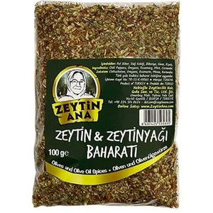 Zeytin Ana Zeytin & Zeytinyağı Baharatı 100GR