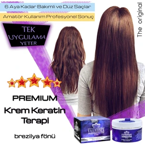 Valentines Professional Keratin Terapi Kurtarıcı Bakım ve Brezilya Fönü / Tek Uygulama ile Aylarca Kalıcı Düz ve Bakımlı Saçlar