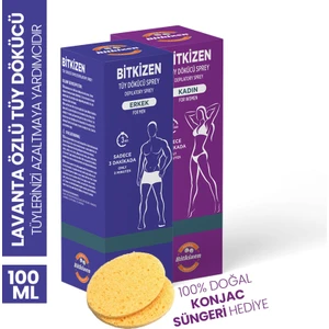 Erkek & Kadın İkili Tüy Dökücü ve Azaltıcı Sprey 100 ml