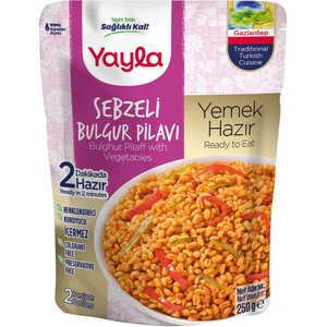 Yemek Hazır Sebzeli Bulgur Pilavı 250 grr