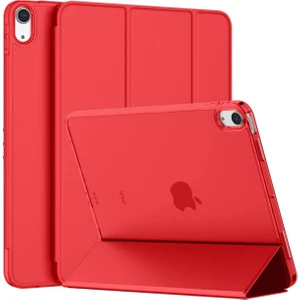 iPad 10.9 Inç 10.nesil Uyumlu Fuchsia Smart Cover Standlı Katlanabilir Akıllı Tablet Kılıfı