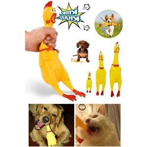 Rc Power Ses Çıkaran Tavuk Kedi Köpek Oyuncağı 38 Cm.