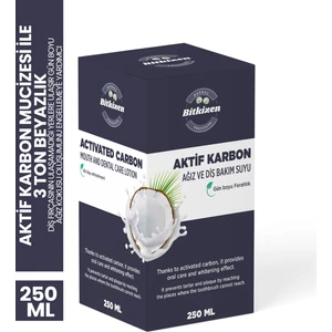 Aktif Karbon Ağız Çalkalama Suyu 250 ml