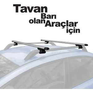 Araç tavan ara atkı barı taşıyıcı bagaj ayağı 135cm arabar