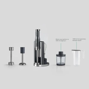 x Homend Artfood 1925H El Blender Set Antrasit