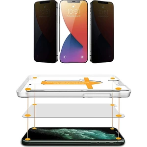 iPhone 11 Hayalet Ekran Koruyucu Otomatik Hizalama Anti Dust 8k Ultra Hd Tam Kaplayan Cam