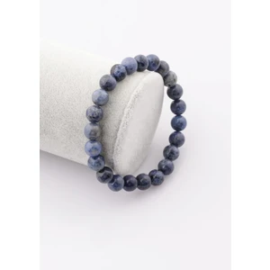 Sertifikalı Dumortierite Doğal Taş Bileklik 8 MM19
