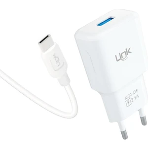 Linktech T446E Strong Eco Şarj Aleti ve Type-C Kablo Set 2.1A