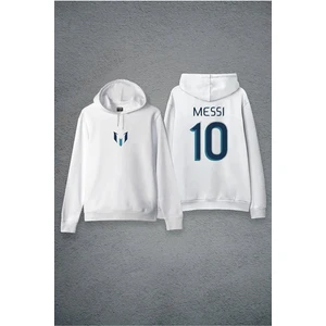 Zip Moda Lionel Messi 10 Numara Arjantin Forma Tasarım Baskılı Kapşonlu  Hoodie Sweatshirt
