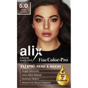 Saç Boyası 5.0 Açık Kahve 50 ml