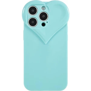 Xstep Case Xstepcase iPhone 14 Pro Heart Şekilli Kamera Koruma Telefon Kasası Esnek Tpu Anti-Çizik Cep Telefonu Kapak Kabuğu (Yurt Dışından)