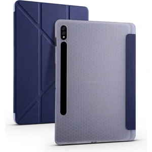Nezih Case Samsung Galaxy Tab S7 Fe-S8 PLUS-X800-T737 Standlı Kalem Bölmeli Akıllı Trifolding Kılıf