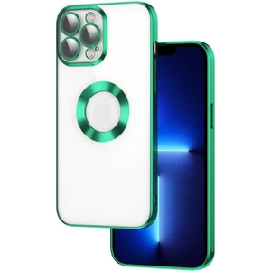 Apple iPhone 12 Pro Max Kılıf Omega Kamera Korumalı Silikon + Ekran Koruyucu