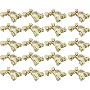 Akü Kesme Gerçek Kutup Başı (+) (-) 20 Li Set Pirinç