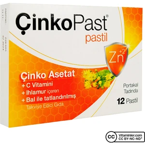 C Vitamini Ihlamur Bal Pastil 12 Adet