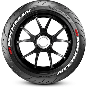 Ps Stickers Motorsiklet Lastik Stikeri Michelin Lastik Yazısı 8 Adet Lastik Sticker