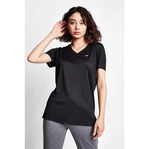 Siyah Kadın Kısa Kollu T-Shirt 23S-2208-23B