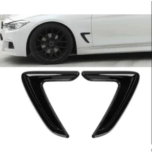 Piano Black Tampon Çamurluk Venti Çamurluk Izgara Body Kit Parlak Siyah Kısa Model