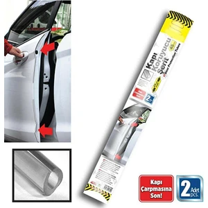 Oto Kapı Fitili Çizilme Çarpma Önleyici Araç Kapı Koruyucu Şeffaf Fitil 45CM + 45 cm