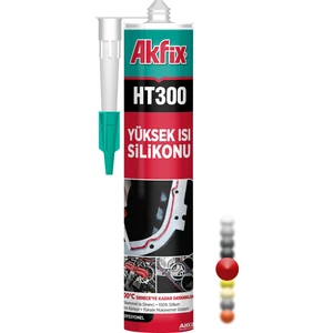 HT300 Rtv Yüksek Isı Silikonu 280ML Kırmızı