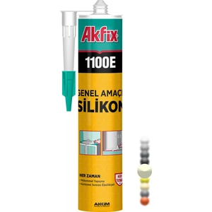 1100E Genel Amaçlı Silikon 280GR Açık Fildişi RAL1015